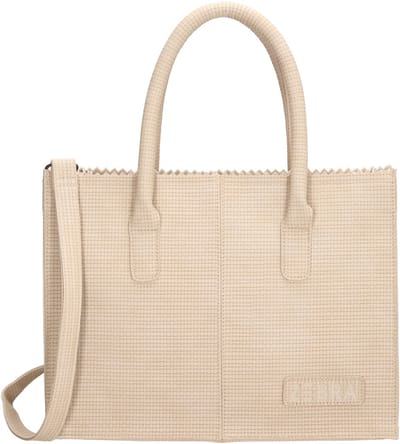 Zebra Trends Sanne Handtas Schoudertas - Beige