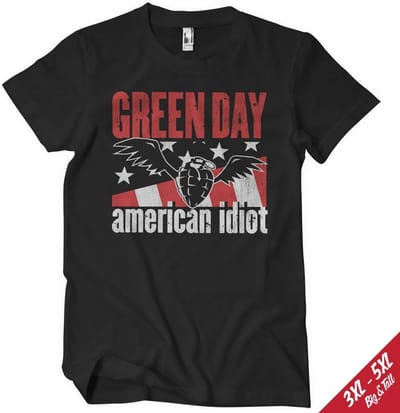 Green Day T-shirt American Idiot T-shirt WMX-1-GDAY002-H49-6