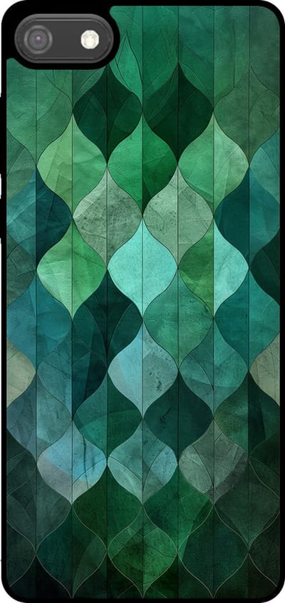 Smartphonica Telefoonhoesje Geschikt voor Huawei Y5 (2018) met groene bladeren opdruk - TPU backcover case green leafs design geschikt voor Huawei Y5 (2018)