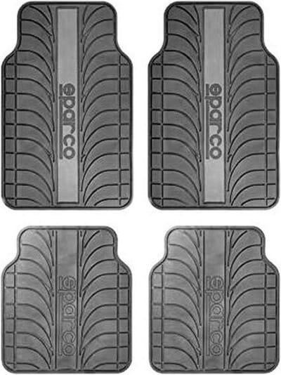 Vloermattenset voor auto Sparco SPC1913GR Universeel Zwart/Gris (4 pcs)
