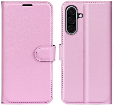 Coverup Hoesje - Geschikt voor Samsung Galaxy A36 / A56 Hoesje - Coverup Book Case - Roze