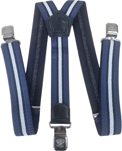 Heren - Dames Bretels – 3 brede stalen clips bretel - Unisex volwassenen -Motorrijders – Spijkerbroek – Beroepskleding – Skikleding