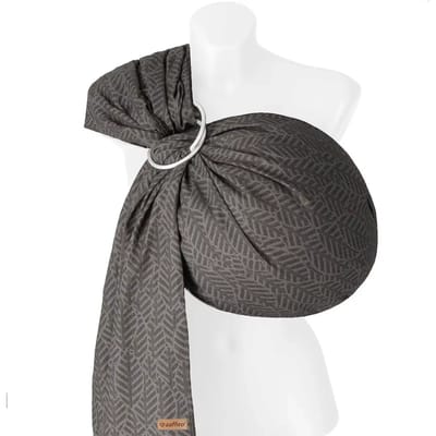 Draagdoek voor baby Zaffiro HugMe Leaves
