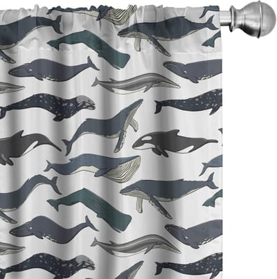ABAKUHAUS Wal gordijnen – 2x75x245 cm – microvezel – halfdonker