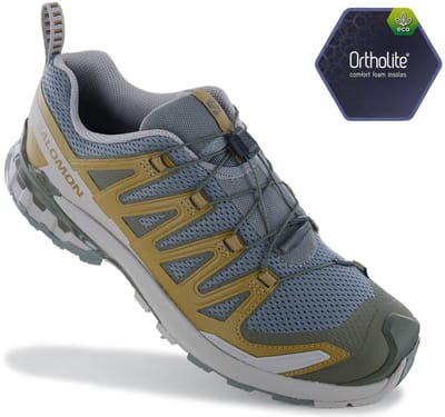 Salomon XA PRO 3D V9 - Heren Wandelschoenen Trail-Running Schoenen Grijs 492299 , Maat: EU 42 UK 8