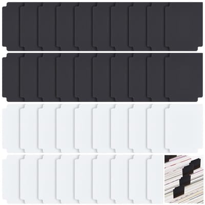 Dailygoods - 40 Stuks Kaart Opslag Verdelers voor Ruilkaarten
