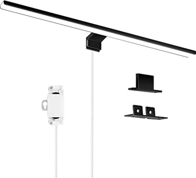 2 in 1 LED Spiegellamp voor Badkamer - IP44 Wandlamp met Klem en Schroefbevestiging