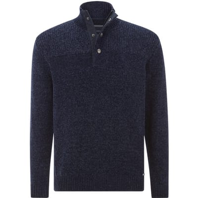 Babista herren Trui - 48/50 - donkerblauw - Plus Size