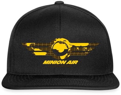 Minions Vliegen Met Minion Air Snapback cap