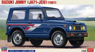 Hasegawa Modelbouwpakket Auto - 20703 Suzuki Jimny - JA71-JCU - 1987 - Auto Plastic - 1:24 - Modelbouw