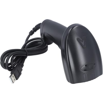USB Bekabelde Barcodescanner 1D Barcode Scanpistool Handheld Barcodelezer voor Winkel Supermarkt