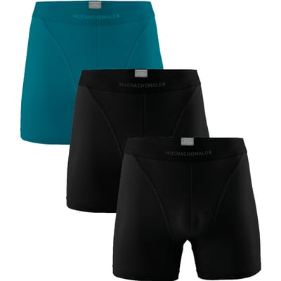 Muchachomalo Boxershort Heren – 3 Pack – 95% Pima Katoen – Ademend – Kleding – Heren Ondergoed – Onderbroeken Heren