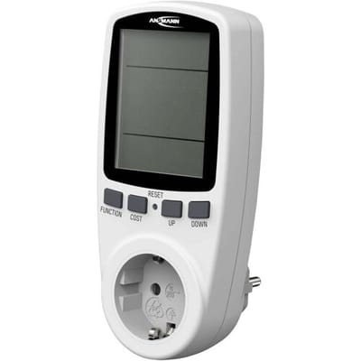Ansmann APM2 Energiekostenmeter Instelbaar stroomtarief