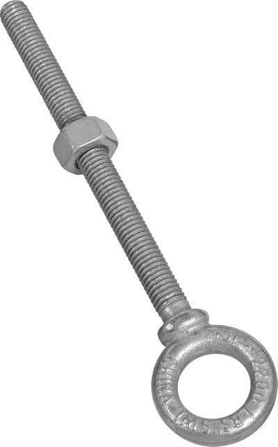 1/2" x 6" Gegalvaniseerde Oogbout SWL 2200 LB NATIONALE N245-167 038613245167