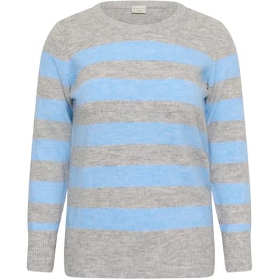 Pull NIELA STRIPED KAFFE CURVE LIGHT GREY 108948