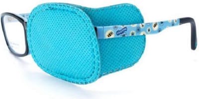 2 x Brilpatch – Blauw – Brilpleister – Amblyopie – Lui Oog -Afdekken Lui Oog – Oogpleister – Occlusietherapie