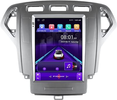 Autoradio met bluetooth - Carplay - Voor Ford Mondeo Mk4 / Galaxy (2007-2010) - Geschikt voor Apple en Android - Stereo - Navigatie - Navigatiesysteem auto - 1GB 16GB