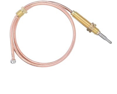 Allecto - Universele gas-thermokoppelset - Thermokoppels voor verwarming - 60 cm - Snelle reactiesnelheid - Geschikt voor oven en waterverwarmer