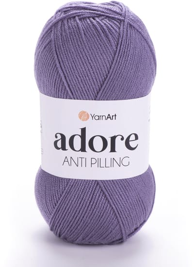 YarnArt Adore – Anti-Pilling Acryl Garen – Zacht & Kleurvast – Ideaal voor Kleding en Babyprojecten - Kleur 345