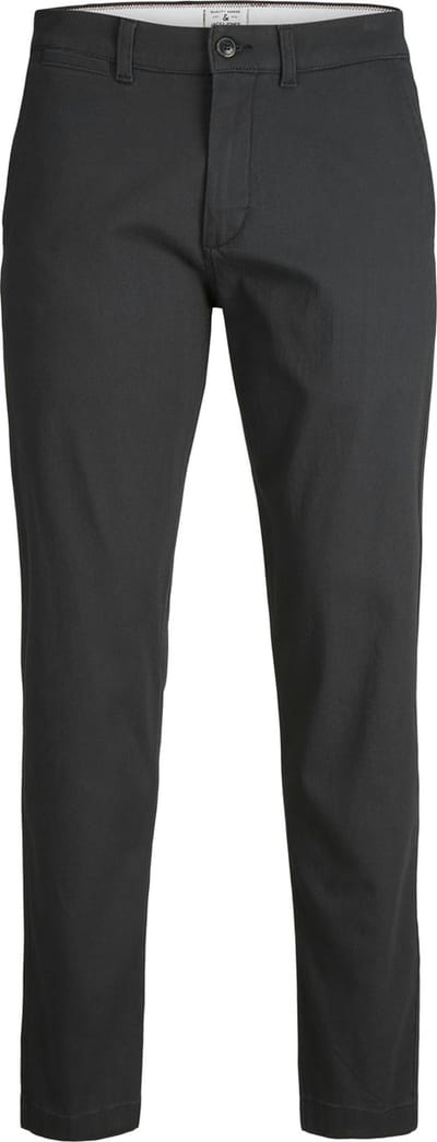 JACK & JONES Kane Dave Chino loose fit - heren chino - zwart - Maat: 28/30