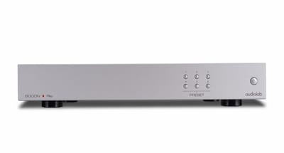 Audiolab 6000N Draadloze Streamer - Alles-in-één Hifi Streamer - Uitgebreide Aansluitmogelijkheden - Lossless Wi-Fi Streaming - Zilver