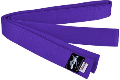 Ju-Sports Budo Band - Vechtsportband - Paars (Beschikbaar in verschillende maten)