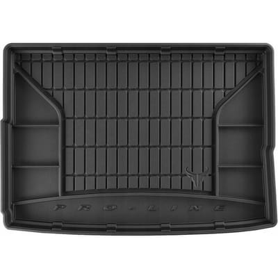Opel Astra K - Kofferbakmat - Perfecte pasvorm - Hoge rand - Organizerfunctie (2015-2022, Hatchback, vaste kofferbakvloer met reservewiel)