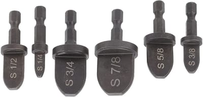 Allecto - Buis Expander - Airconditioner Installatie - 6 Stuks - Koperen Leidingen - Professionele Tool Set - Geschikt voor Thuisgebruik