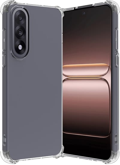 Hoes - Geschikt voor OnePlus Nord 5 - Sterk & Shockproof - Siliconen Case - Back Cover - Telefoon Hoesje Shock Proof - Transparant