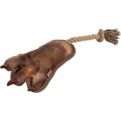 Dierenpoot knuffelspeeltje voor honden Trixie