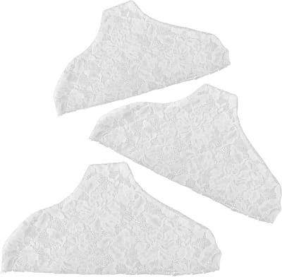 Kledinghoezen Hangers - Pakhoezen Beschermers - Kleding Opbergen - Stof- en Vuilafstotend - 41 x 21.5 cm - Wit
