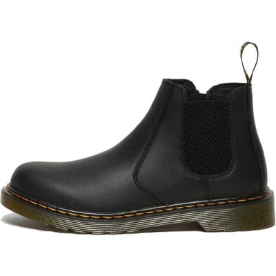 Dr. Martens 2976 Zacht Leer Comfortabel Ademend Chelsea Boots Kinderschoenen Zwart 21992001 37 black