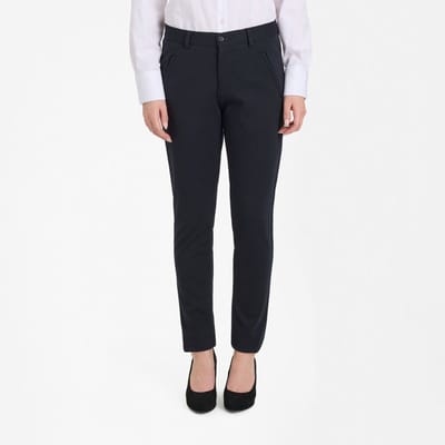 Sunwill 95648-7465-400 Women's Extreme Flexibility Slim Fit Trousers broek | Maat 38, inseam 80