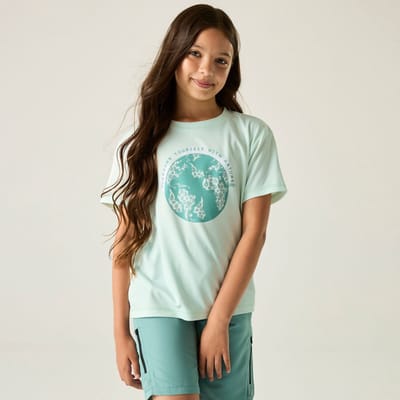 Kinder Aria T-shirt met korte mouwen en grafische print