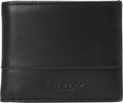 Marc O'Polo Portemonnee Pablo Combi Wallet Black Zwart