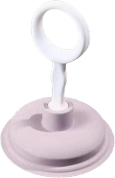Afvoer Ontstopper - Zuiger Tool - Verstopping Verhelpen - Elastisch Materiaal - 24.5 cm - Grijs