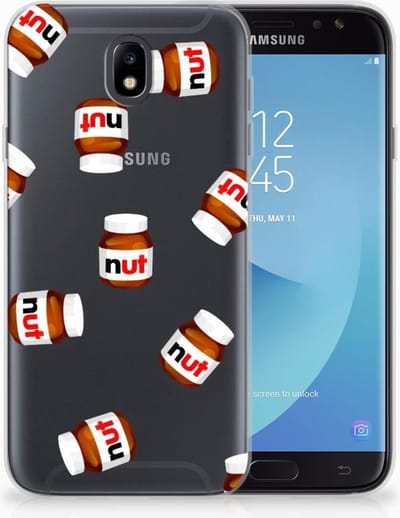 Samsung Galaxy J7 2017 | J7 Pro Siliconen Case Nut Jar