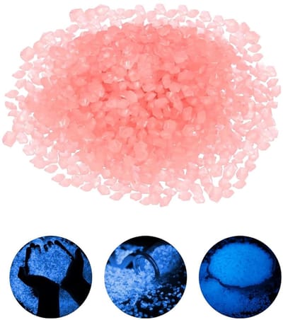 250g Tuin Grind en Decoratieve Steentjes voor Tuin, Aquarium en Binnenplaats Versiering (Roze)