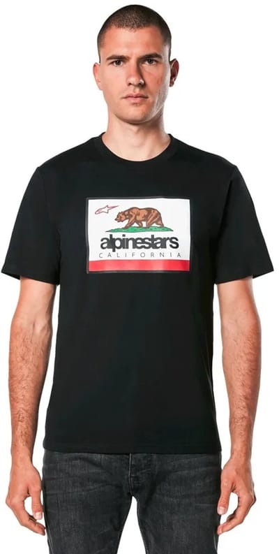 Alpinestars Cali 2.0 T-shirt Met Korte Mouwen Zwart M Man