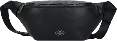 REPLAY gordeltas Waist Bag Black zwart