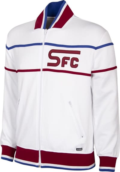 COPA - Servette FC 1979/80 Retro Voetbalvest - Heren - Wit - L