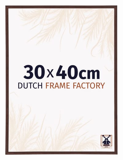 Fotolijst 30x40 cm - Kunststof - Bruin - Angers