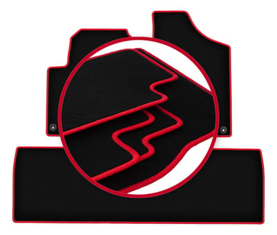 CARLUX-RED automatten voor: Ford Galaxy MK1 minivan (1995-2006)