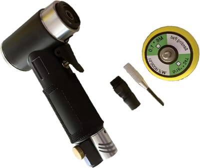 Orbitale Polijstmachine - Schuurmachine Polijster - Lak Correctie - Lage Geluidsniveaus - 2 Inch - Zwart Rood