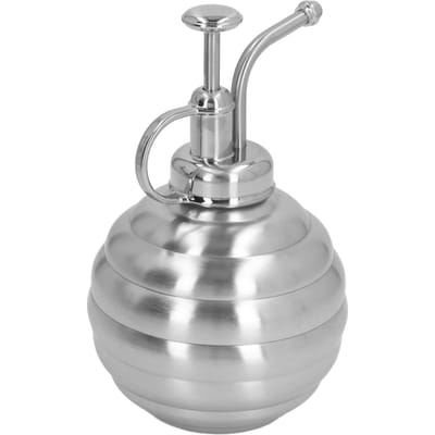 Vaporisateur pour plantes 400 ml Acier inoxydable Vaporisateur pour plantes avec pompe supérieure pour plantes d'intérieur Type 2 gray