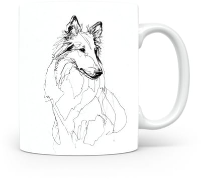 Beker Schotse Collie (Rough Collie)