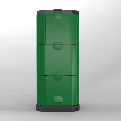 Hot Compostbak voor Thuisgebruik - Zet Organisch Afval om in Compost in Slechts 90 Dagen (600 Liter)