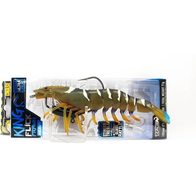 Chasebaits Flick Prawn King Heavy 180 mm 71 grammes Leurre Coulant 04 (6192)