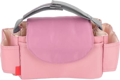 Kinderwagen Tas - Luiertas Organizer - Baby Benodigdheden - Meerdere Zakken - 29 x 17 x 7 cm - Zwart