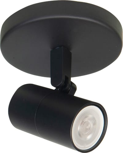 Spot Picollo 1 lichts incl mini GU10 zwart